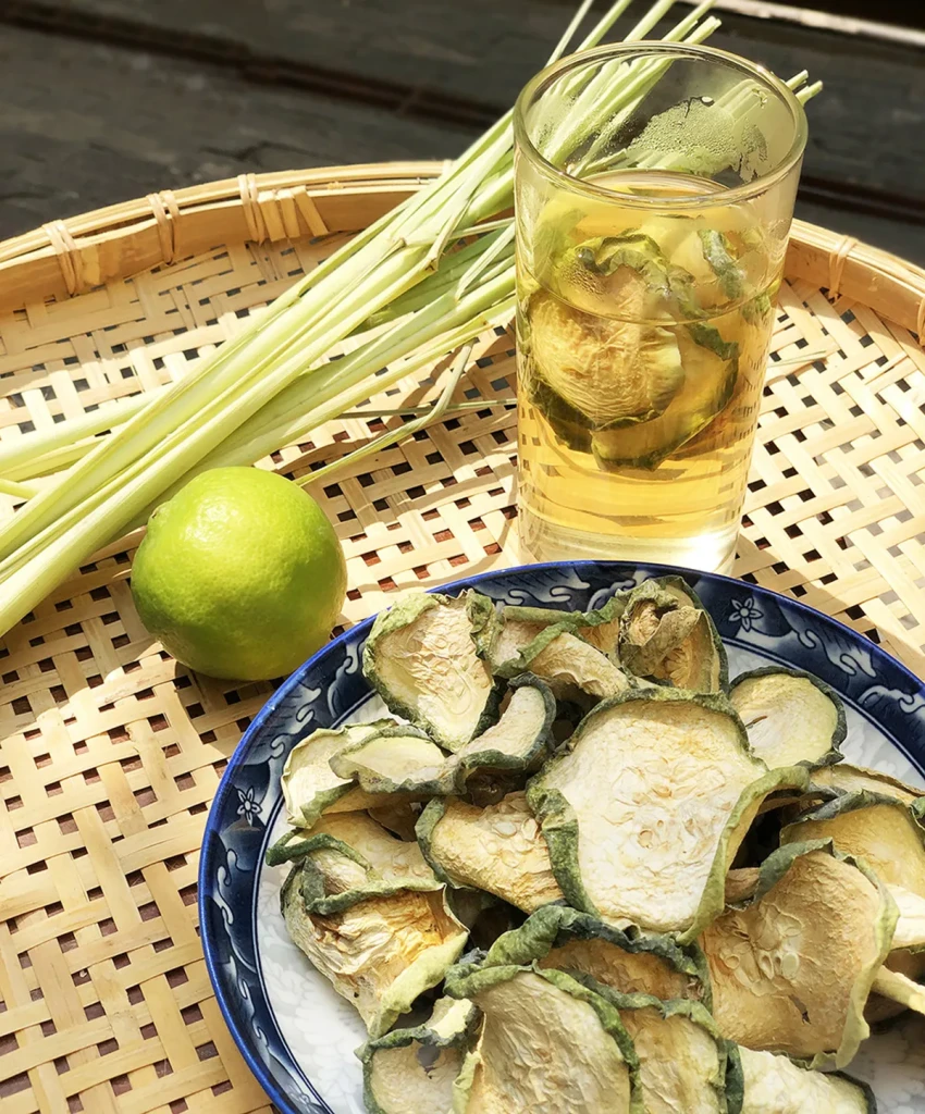 Bí đao đã sao khô (Ảnh: Sưu tầm)