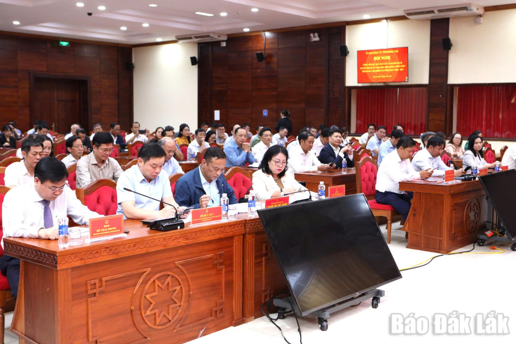 Đại biểu tham dự hội nghị. (Ảnh: Báo Đăk Lăk)