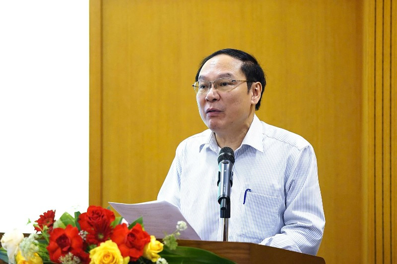 Thứ trưởng Bộ Nông nghiệp và Môi trường Lê Công Thành phát biểu tại hội thảo (Ảnh: BTC)