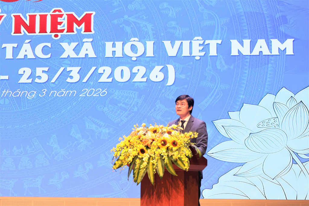 TS.BS Nguyễn Trọng Diện - Bí thư Đảng ủy, Giám đốc Sở Y tế Hà Nội phát biểu khai mạc (Ảnh: PV)