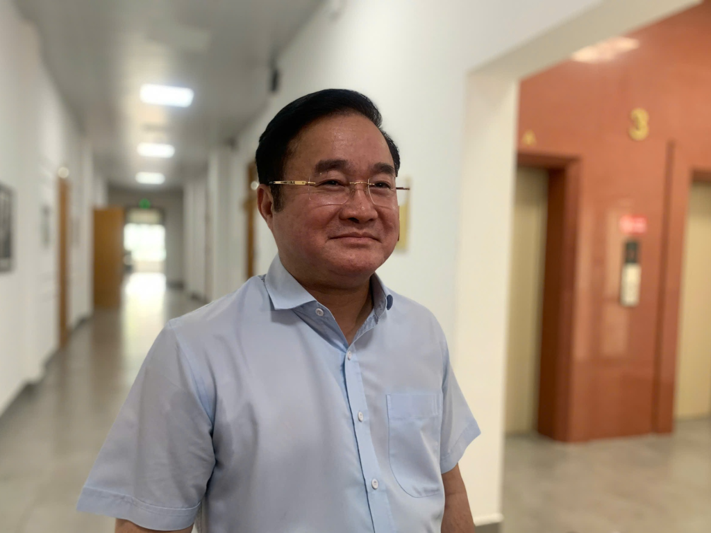 Ông Hoàng Minh Đức, Cục trưởng Cục Phòng bệnh, Bộ Y tế (Ảnh: VGP/HM)