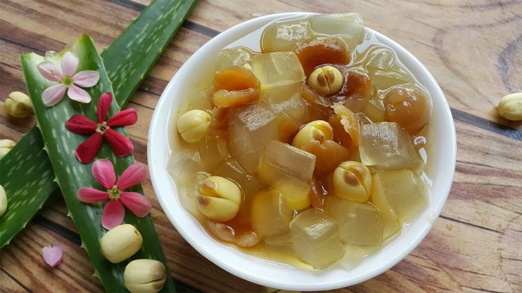 Chè nhãn nha đam (Ảnh: Sưu tầm)