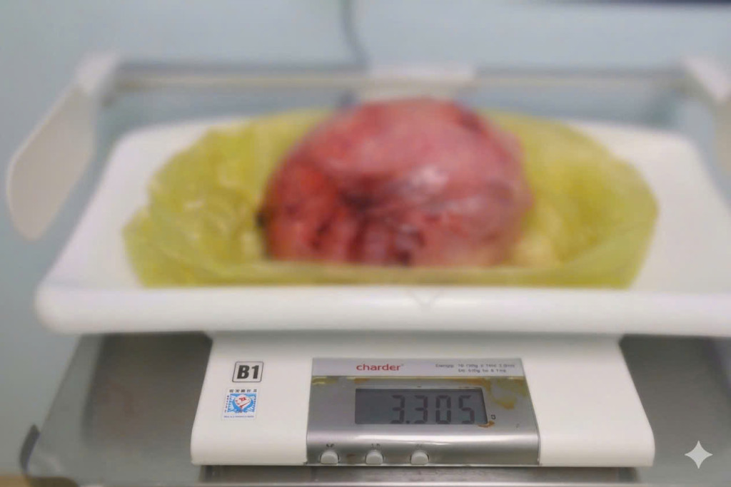 Khối u “khổng lồ” nặng 3.3kg được lấy ra khỏi cơ thể người bệnh