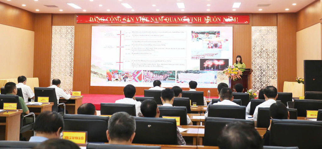 Quang cảnh chương trình họp báo. (Ảnh: TH)