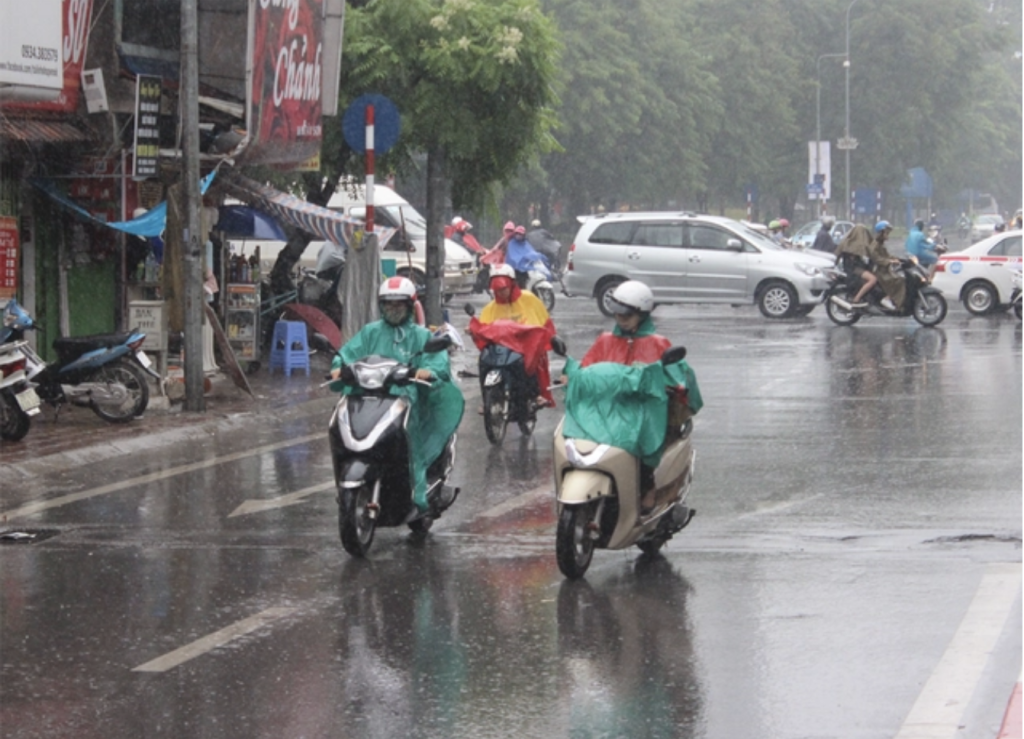 Dự báo khu vực Hà Nội có mưa nhỏ vài nơi (Ảnh minh họa)
