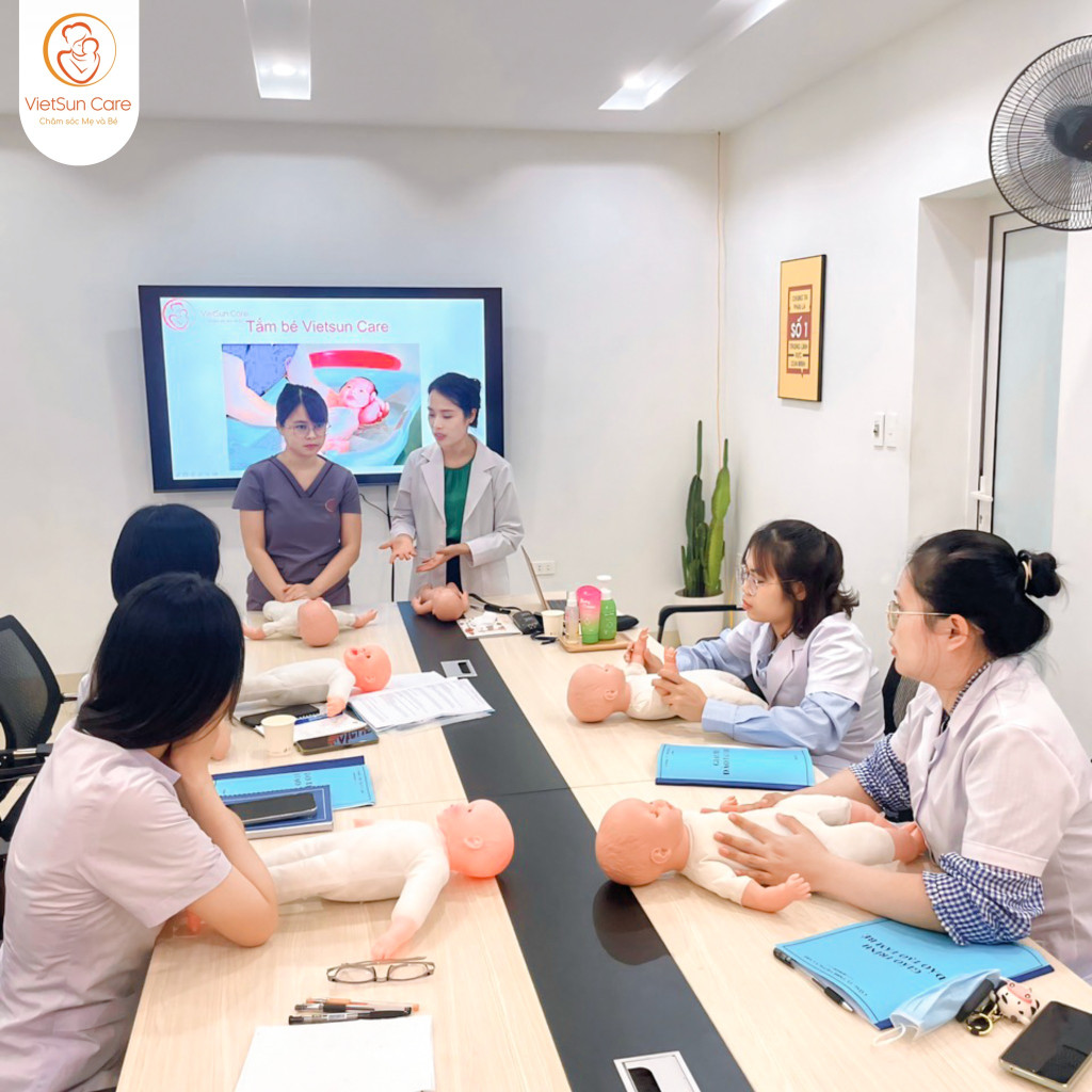 Mrs. Đinh Thị Tho trong một buổi (Ảnh: PV)