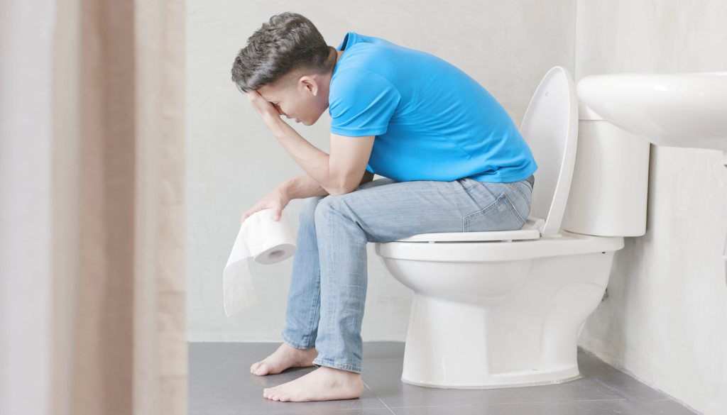 Nhiều người chưa biết khi ăn quá nhiều chất xơ gây táo bón (Ảnh: Sưu tầm)