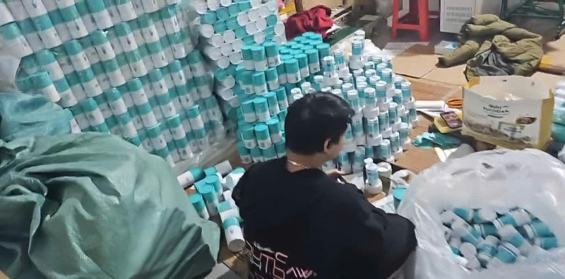 Công an tỉnh Thanh Hóa vừa triệt phá đường dây sản xuất, buôn bán thuốc chữa bệnh và thực phẩm chức năng giả hoạt động liên tỉnh 