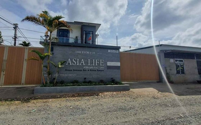 Công ty Cổ phần Asia Life có trụ sở tại Đắk Lắk (Ảnh: TL)