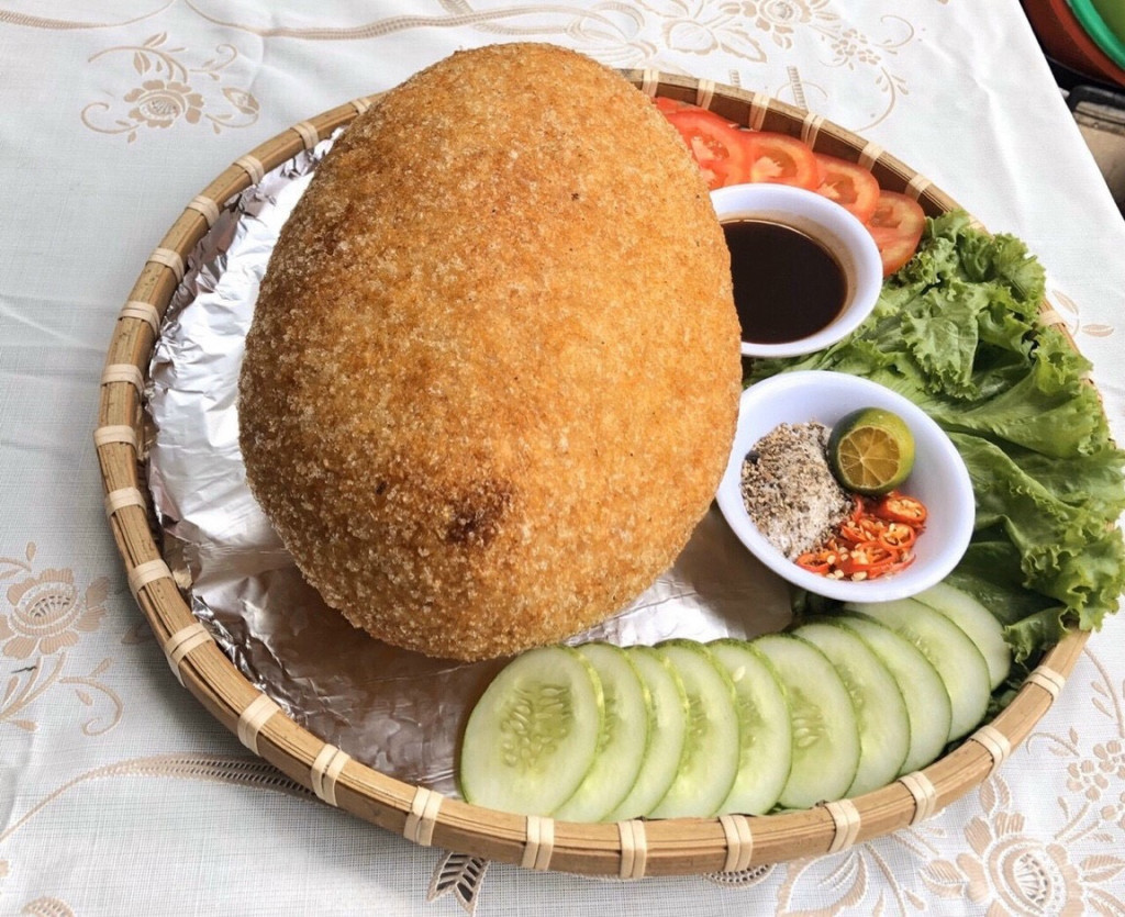 Lớp xôi không nên cán quá mỏng (Ảnh: Sưu tầm)
