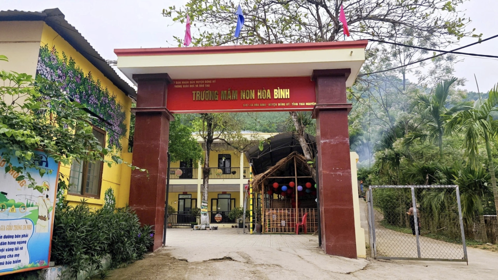 Trường Mầm non Hòa Bình (Ảnh: TL)
