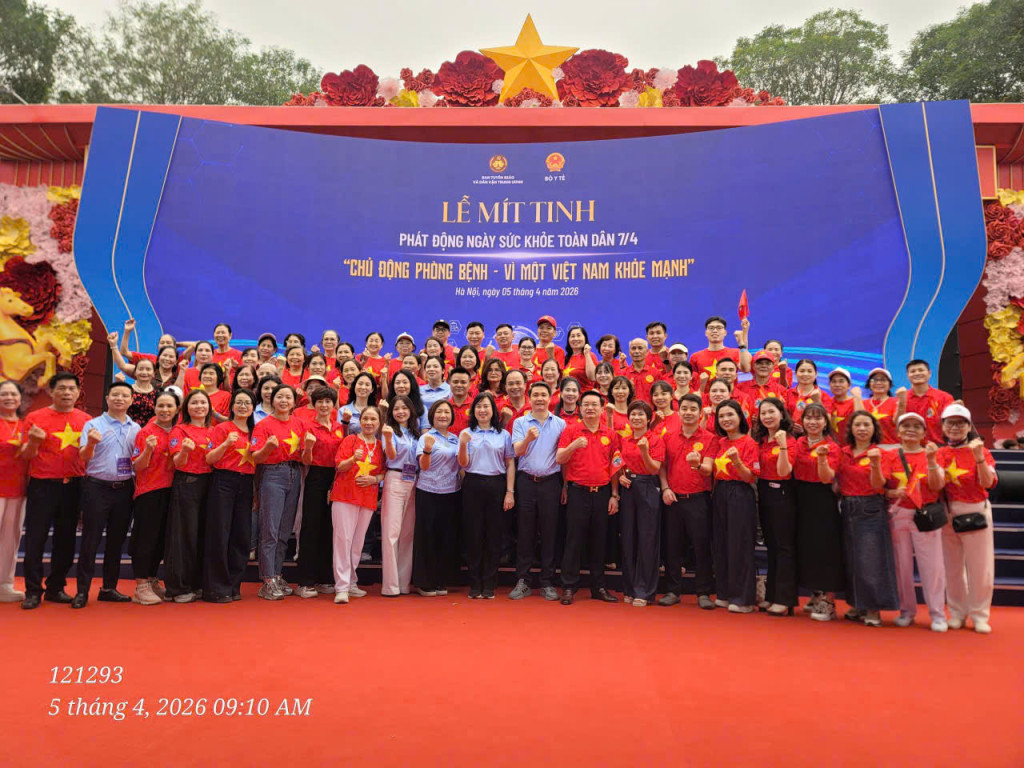 Hội VACHE tham gia vào hoạt động truyền thông với thông điệp “Chủ động phòng bệnh – Vì một Việt Nam khỏe mạnh” 