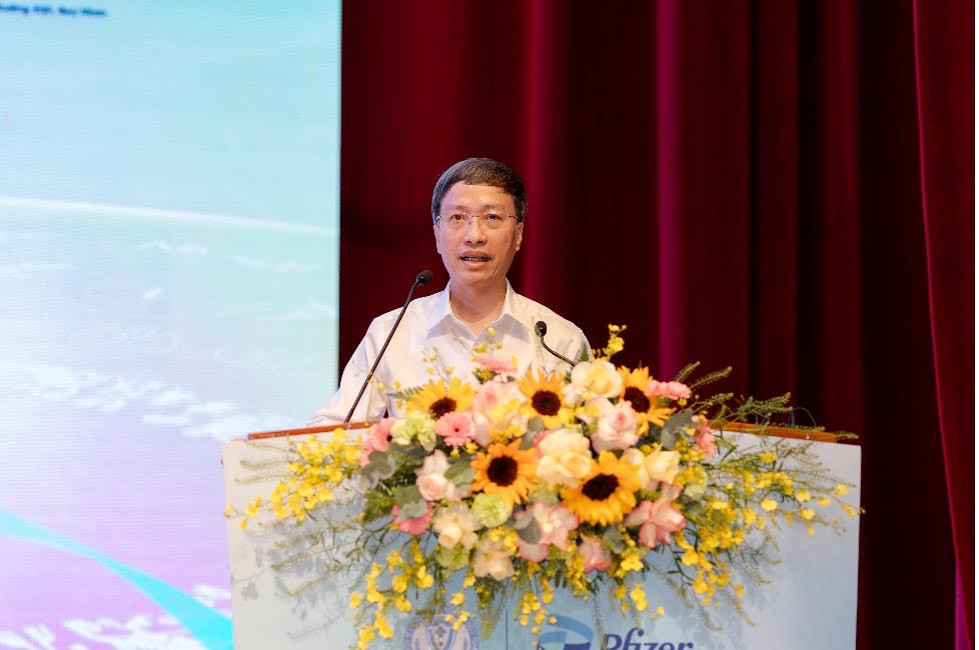 GS.TS.BS Phan Trọng Lân - Viện trưởng Viện Vệ sinh dịch tễ Trung ương phát biểu (