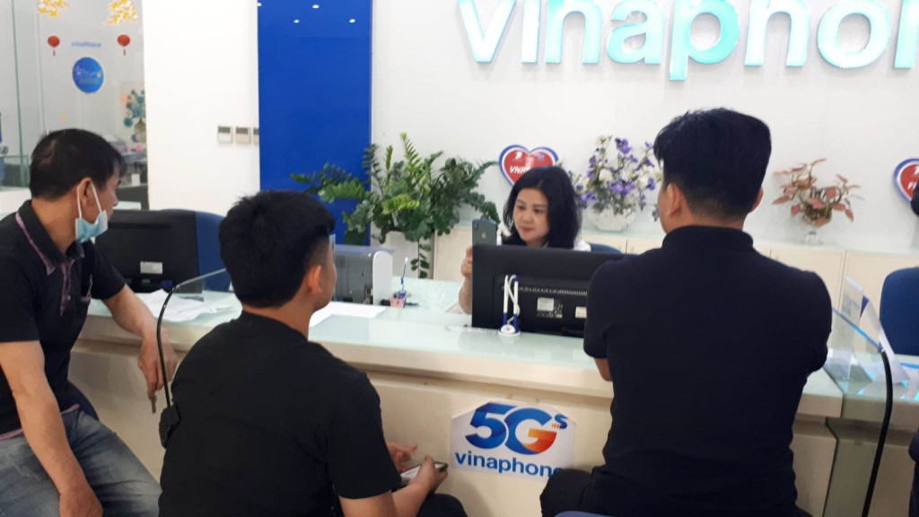 Xác nhận sinh trắc học khi đổi máy điện thoại, thay sim mới từ 15/4/2026 (Ảnh: Vinaphone)
