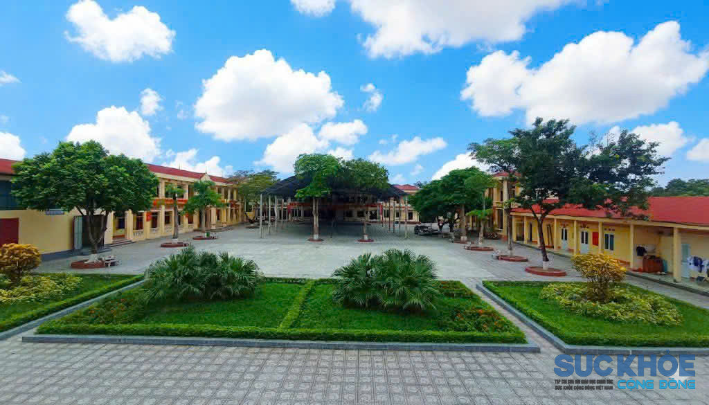Toàn cảnh trường THCS Vinh Chân (ảnh: TL)