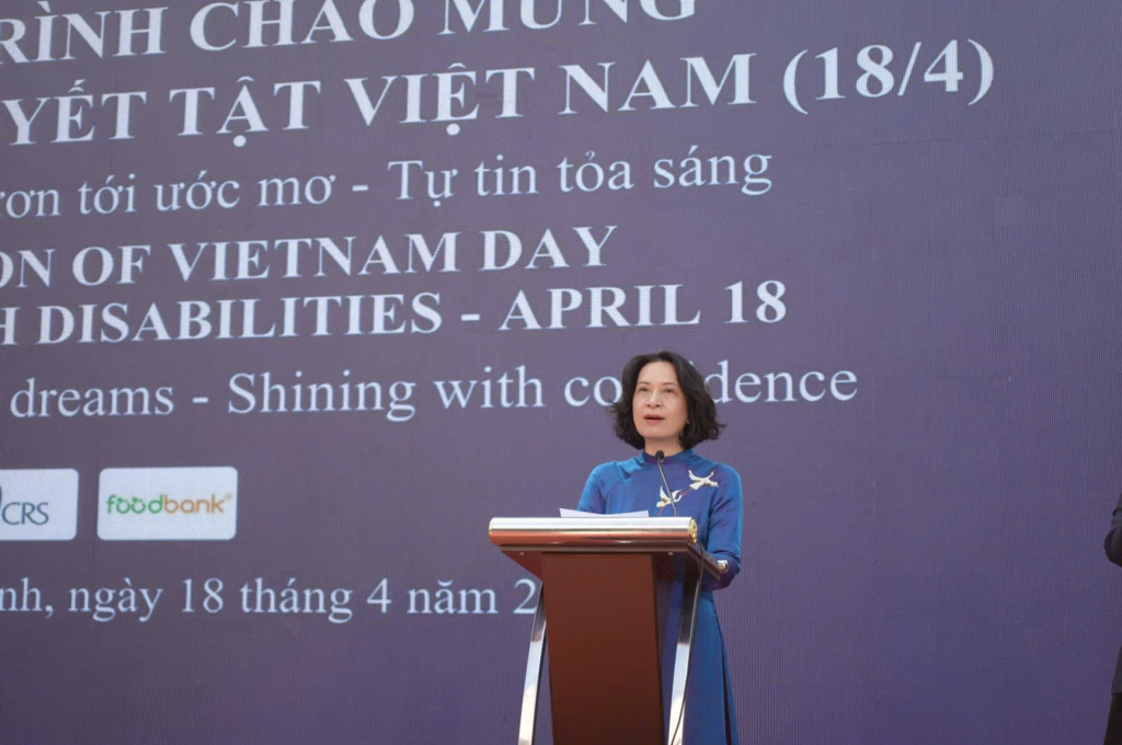 Thứ trưởng Bộ Y tế Nguyễn Thị Liên Hương phát biểu khai mạc (Ảnh: Bộ Y tế)