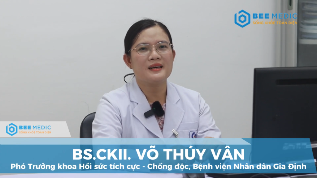 Bác sĩ CKII Võ Thúy Vân,  Phó Trưởng khoa Hồi sức tích cực - Chống độc, Bệnh viện Nhân dân Gia Định (Ảnh: Thảo Hà)