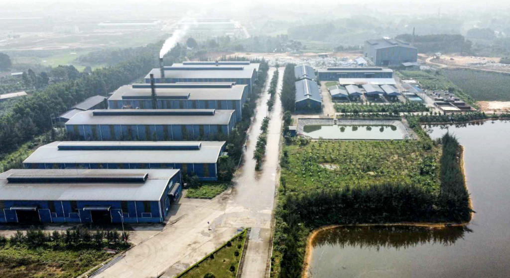 Toàn cảnh Khu Liên hợp xử lý rác thải Sông Công (Ảnh: TL)