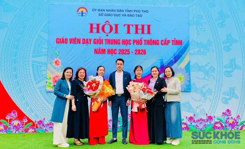 Cô giáo trường THPT Yên Lập đoạt giáo viên dạy giỏi THPT cấp tỉnh (ảnh:TL)