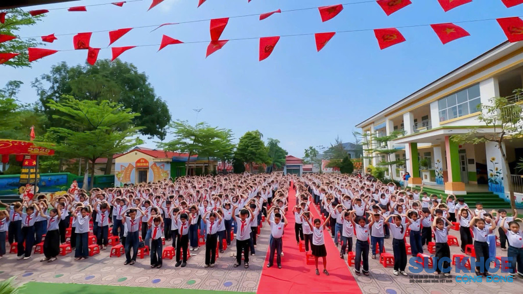 Hoạt động của học sinh phát triển toàn diện (ảnh: TL)