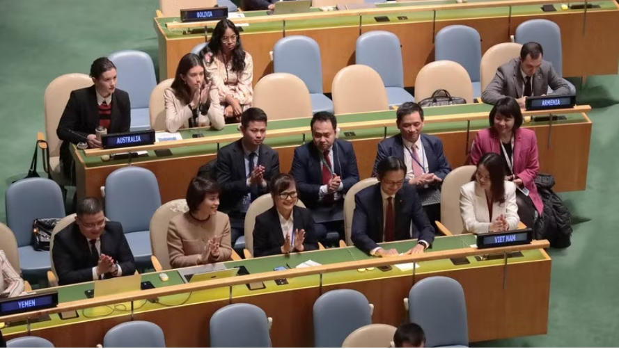 Việt Nam tái đắc cử vào Hội đồng Nhân quyền LHQ nhiệm kỳ 2026-2028. (Ảnh: Thanh Tuấn/TTXVN)