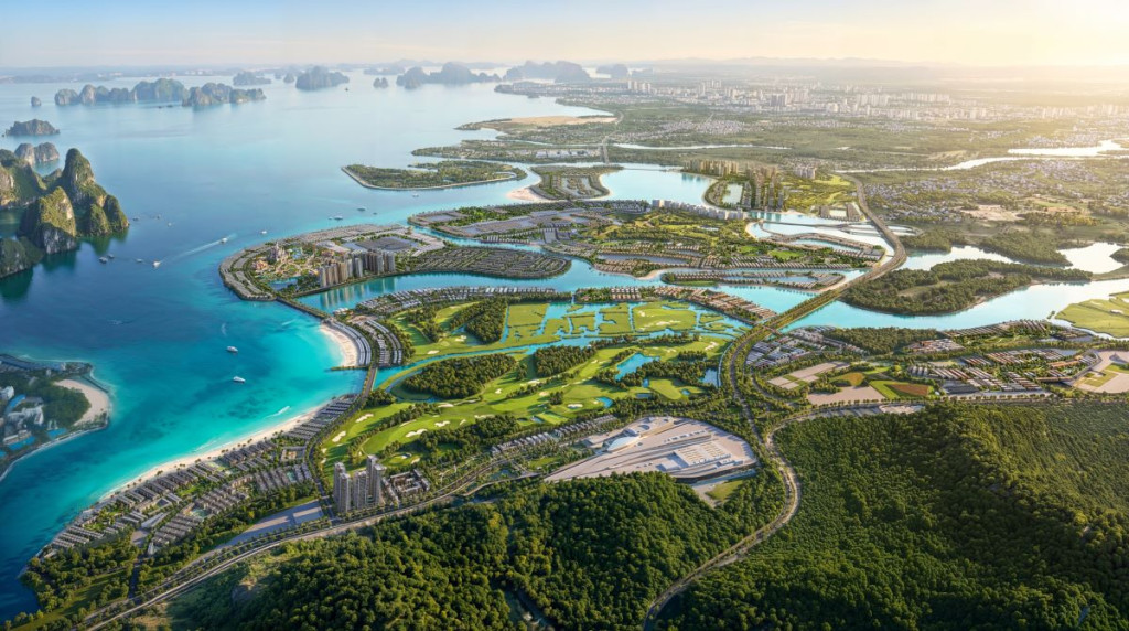 Vinhomes Global Gate Hạ Long sở hữu hai công viên rừng có diện tích tương đương các đại đô thị.