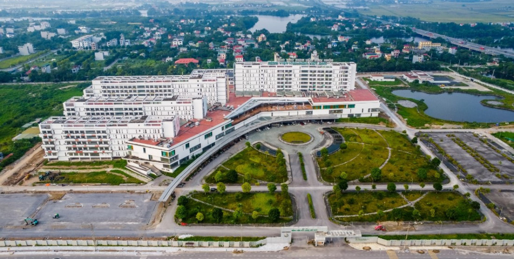 Toàn cảnh Bệnh viện Hữu nghị Việt Đức cơ sở 2 (Ảnh: TL)