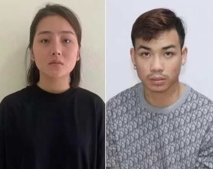 Đối tượng Bàn Thị Tâm và Nguyễn Minh Hiệp (Ảnh: CACC)