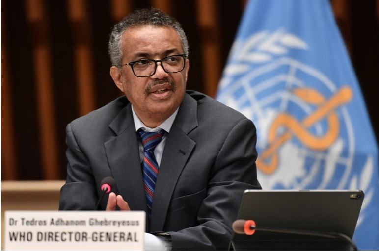 Tổng Giám đốc Tổ chức Y tế Thế giới (WHO) Tedros Adhanom Ghebreyesus (Ảnh: EPA)
