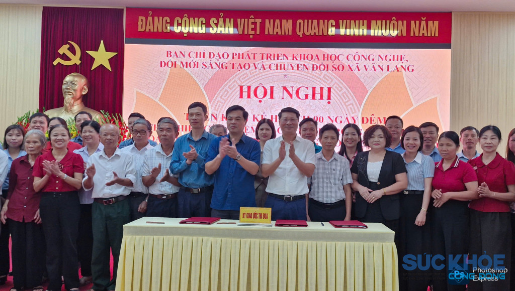 Ký giao kết thi đua thực hiện kế hoạch 90 ngày đêm (ảnh: ĐT)
