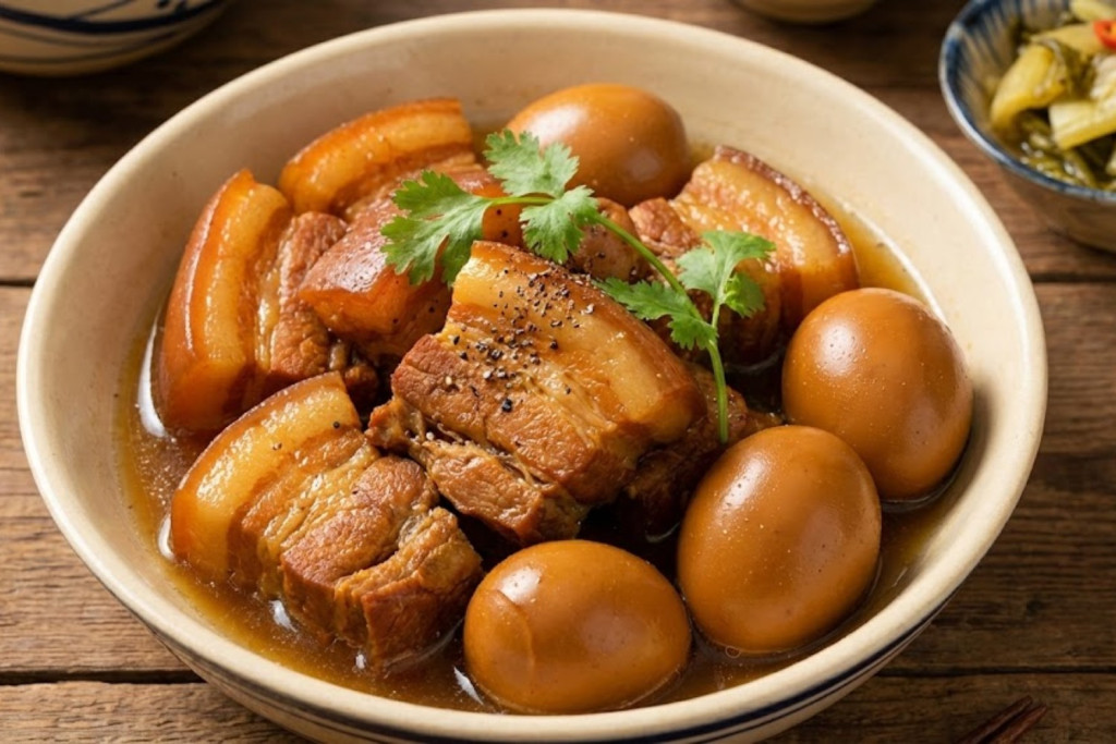 Khi để nguội gia vị thấm sâu hơn vào các thớ thịt (Ảnh: Sưu tầm)