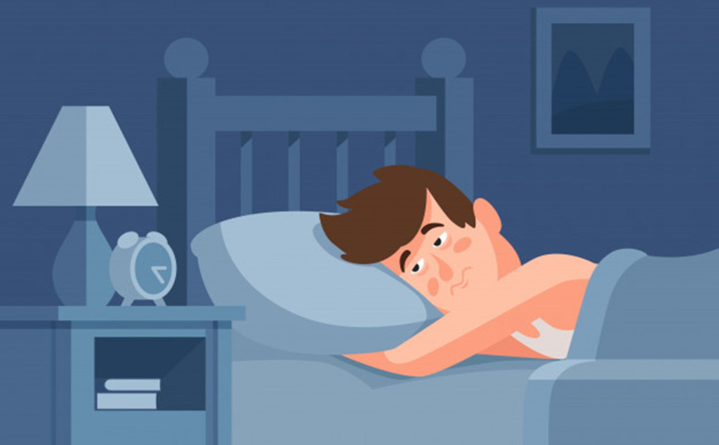 Ánh sáng xanh từ màn hình có thể ức chế hormone melatonin, làm cơ thể khó đi vào giấc ngủ (Ảnh: Sưu tầm)