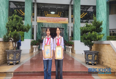Học sinh đạt giải trong Cuộc thi Sáng tạo thanh thiếu niên nhi đồng cấp tỉnh (ảnh: TL)