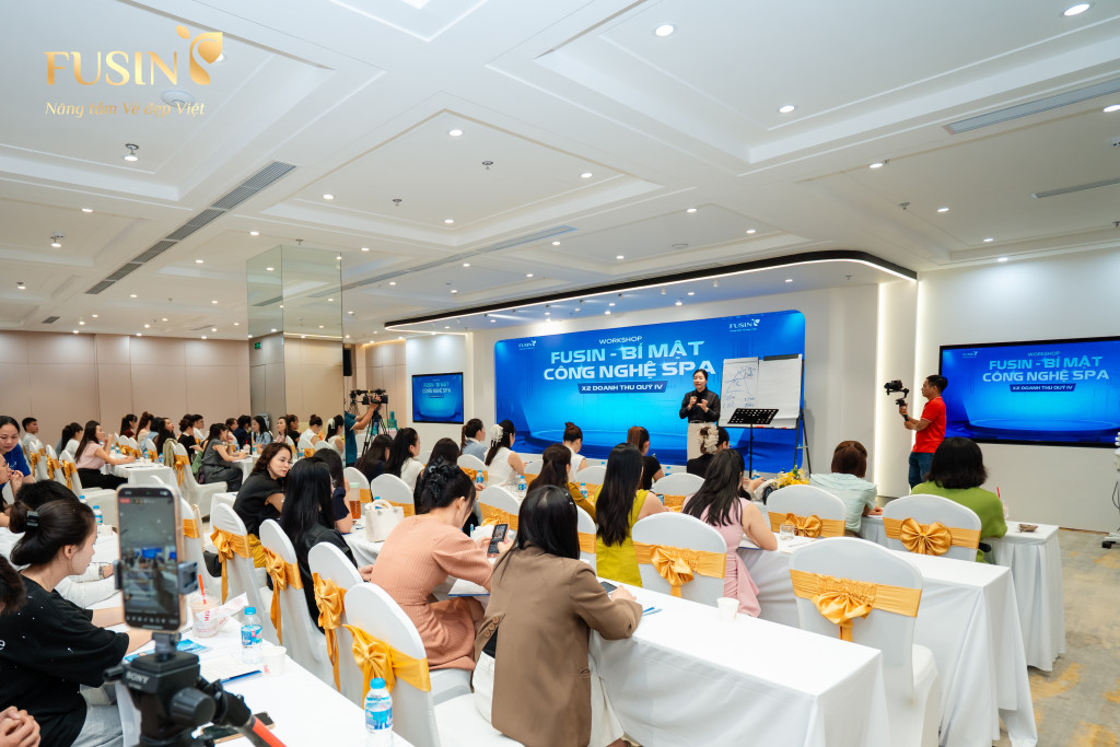 Các chương trình đào tạo của FUSIN hướng tới việc giúp chủ spa hiểu đúng quy trình, kỹ thuật và cách tư vấn phù hợp cho khách hàng (Ảnh: BTC)