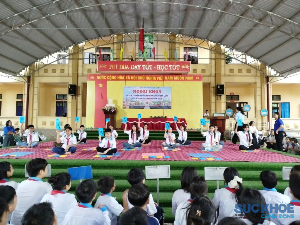 Hoạt động ngoại khoá của học sinh Trường THCS Cai Mai (ảnh: TL)