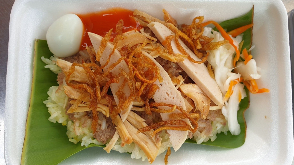 Xôi gà bổ sung năng lượng nhanh (Ảnh: Sưu tầm)