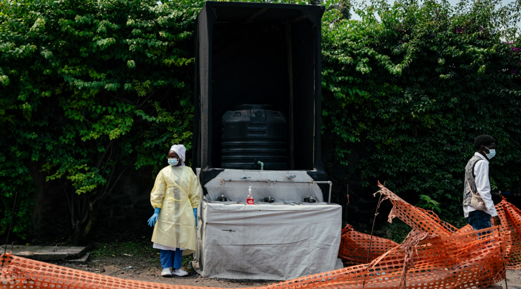 Các chuyên gia cho rằng khả năng một người mang Ebola từ khu vực đông bắc CHDC Congo sang châu Á là rất thấp (Ảnh: AFP)