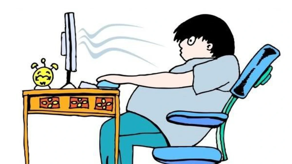 Lối sống lười vận động khiến cơ thể khó tiêu hao năng lượng (Ảnh: Sưu tầm)