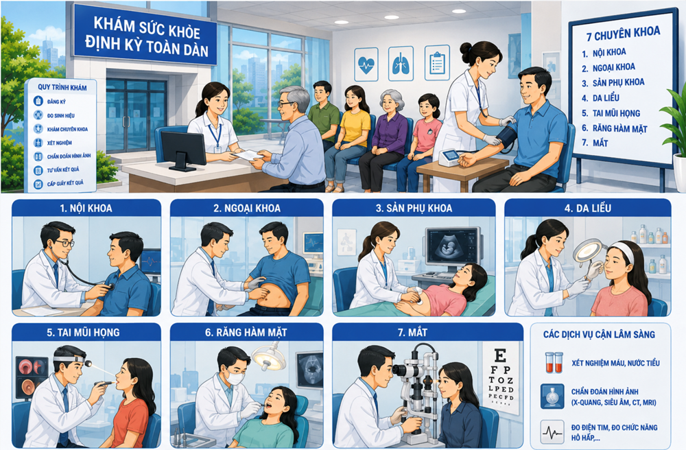 TP. Hồ Chí Minh huy động toàn bộ hệ thống y tế khám sức khỏe định kỳ cho gần 15 triệu dân