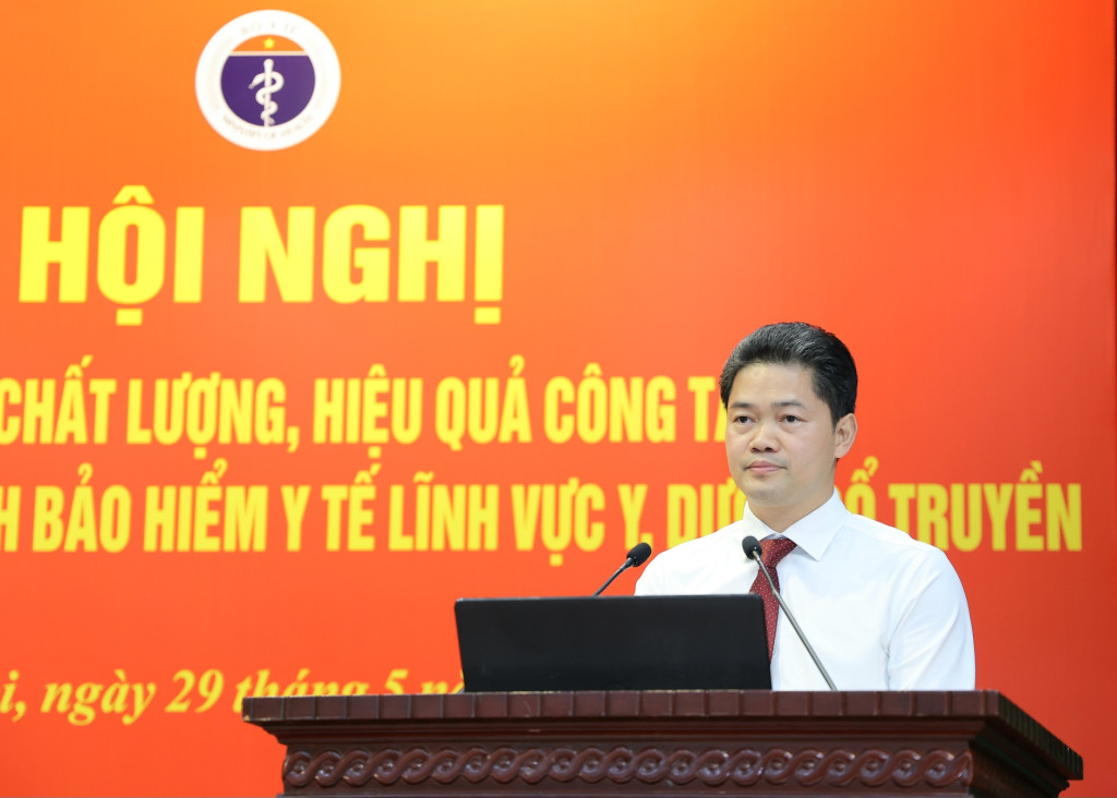 Thứ trưởng Bộ Y tế Vũ Mạnh Hà phát biểu tại hội thảo (Ảnh: VGP/TM)