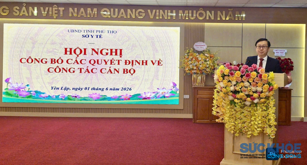 Ông Lê Quang Thọ, Phó Giám đốc Sở Y tế Phát biểu chỉ đạo tại hội nghị (ảnh: ĐT)