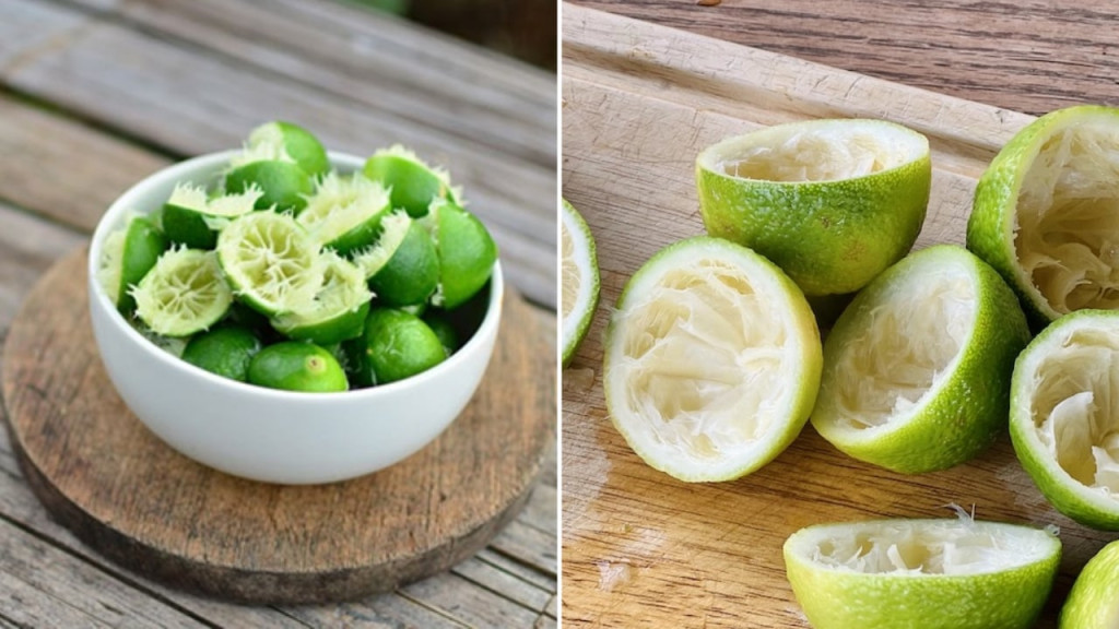 Giữ lại vỏ chanh (Ảnh: Sưu tầm)