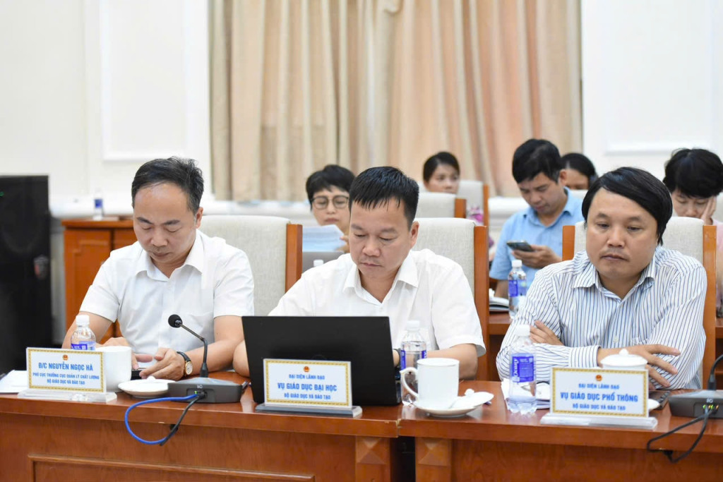 Các đại biểu tham dự họp báo (Ảnh: Xuân Quý)