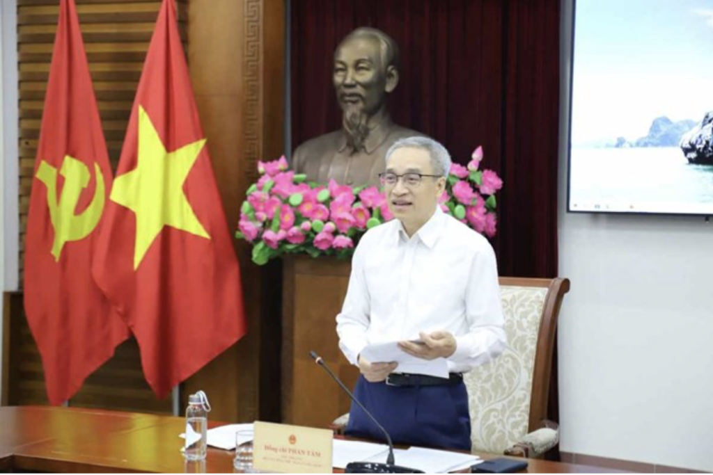 Thứ trưởng Bộ VHTTDL Phan Tâm (Ảnh: Đăng Huy/MCST)