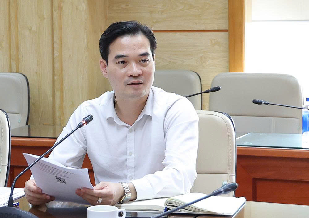 Cục trưởng Cục An toàn thực phẩm Chu Quốc Thịnh phát biểu (Ảnh: BYT)