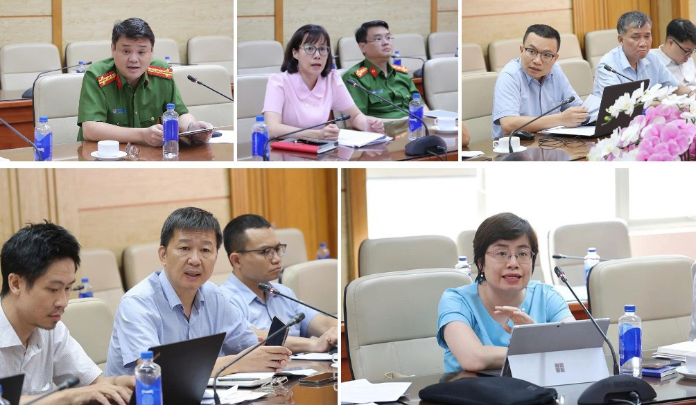 Các đại biểu tham gia thảo luận tại phiên họp (Ảnh: BYT)