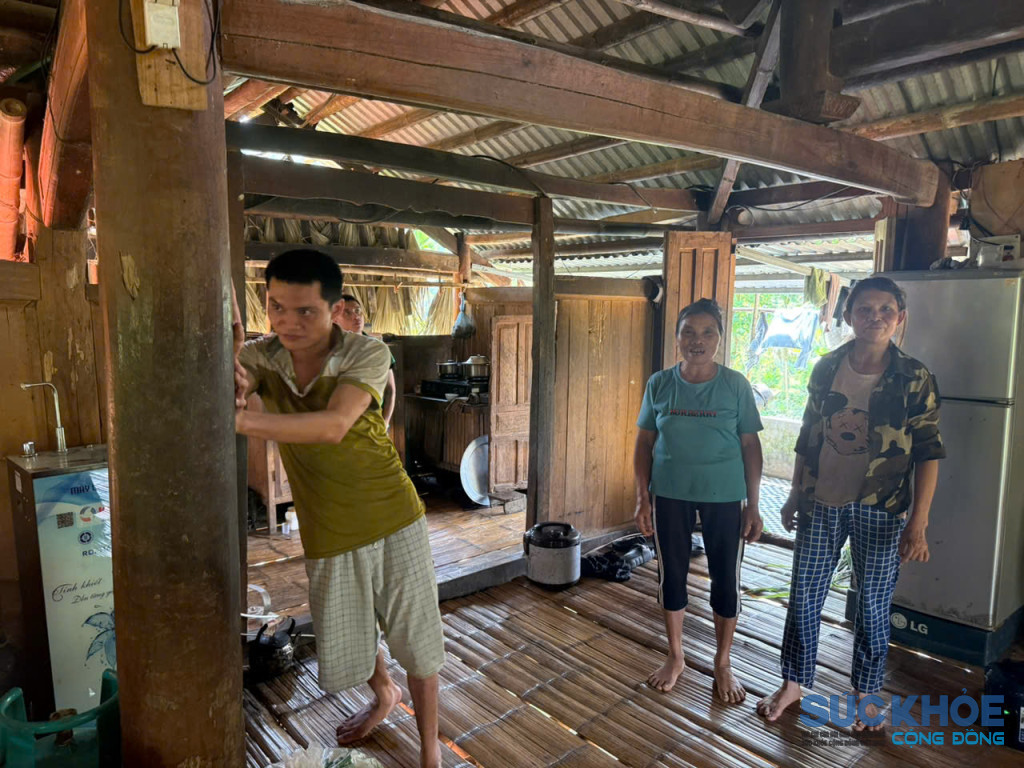 Gia đình nhà chị Lượng