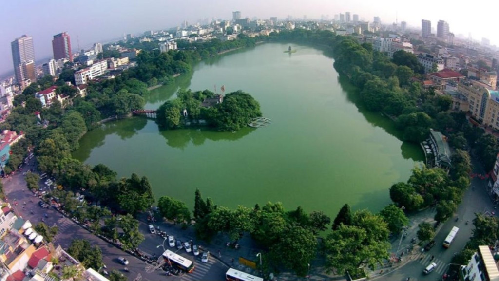 Hà Nội sẽ triển khai thí điểm vùng phát thải thấp tại các khu vực thuộc phường Hoàn Kiếm (Ảnh: L)