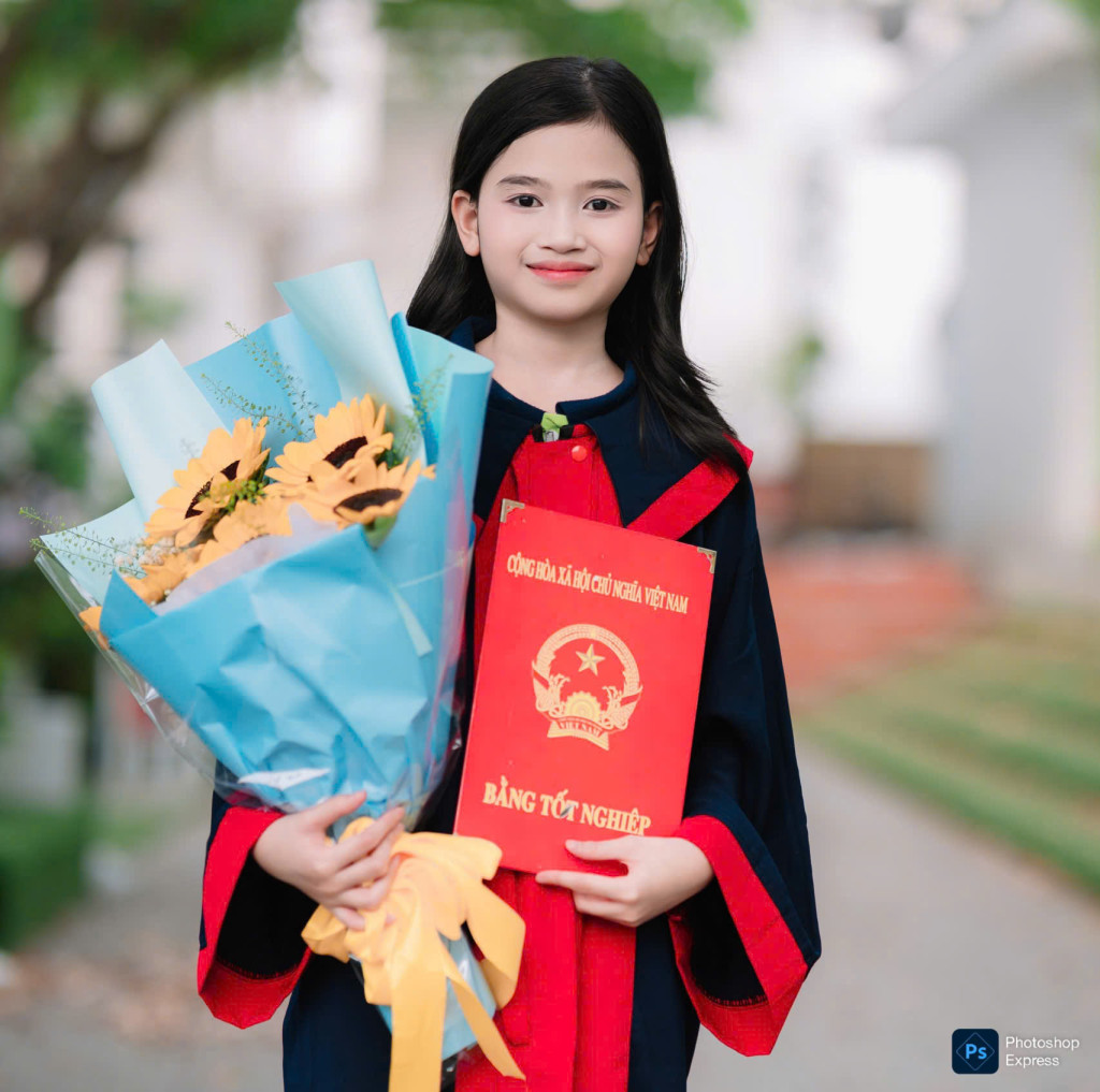Em Trần Bình Nguyên (lớp 5D) đạt 8,5 điểm và là thủ khoa môn Tiếng Việt (ảnh: TL)
