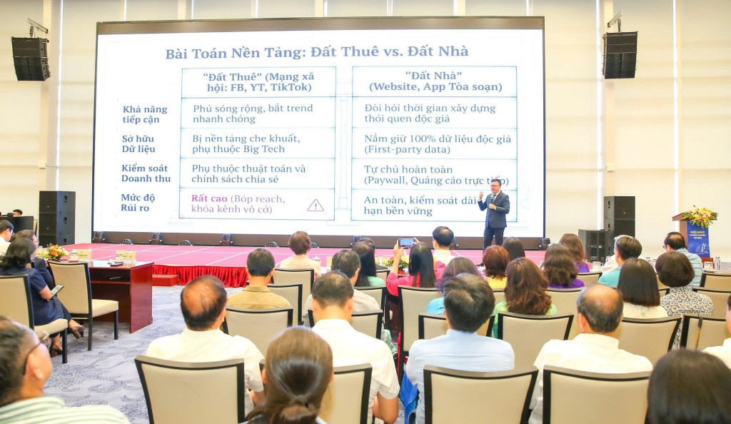 Diễn đàn Báo chí toàn quốc lần thứ ba được tổ chức trong khuôn khổ Hội báo Toàn quốc 2026
